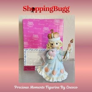 Precious Moments You Are The Queen Of My Heart Porcelain Figurine 795151 (1580)